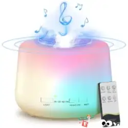 پخش کننده آروماتراپی با اسپیکر بلوتوث 5.0 و 14 رنگ