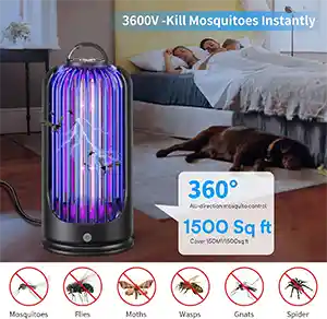 دفع کننده حشرات کمپینگ و سفر شارژی با نور uv استرالیایی
