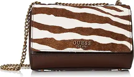 Guess کیف باکت زنانه طرح دار اصل